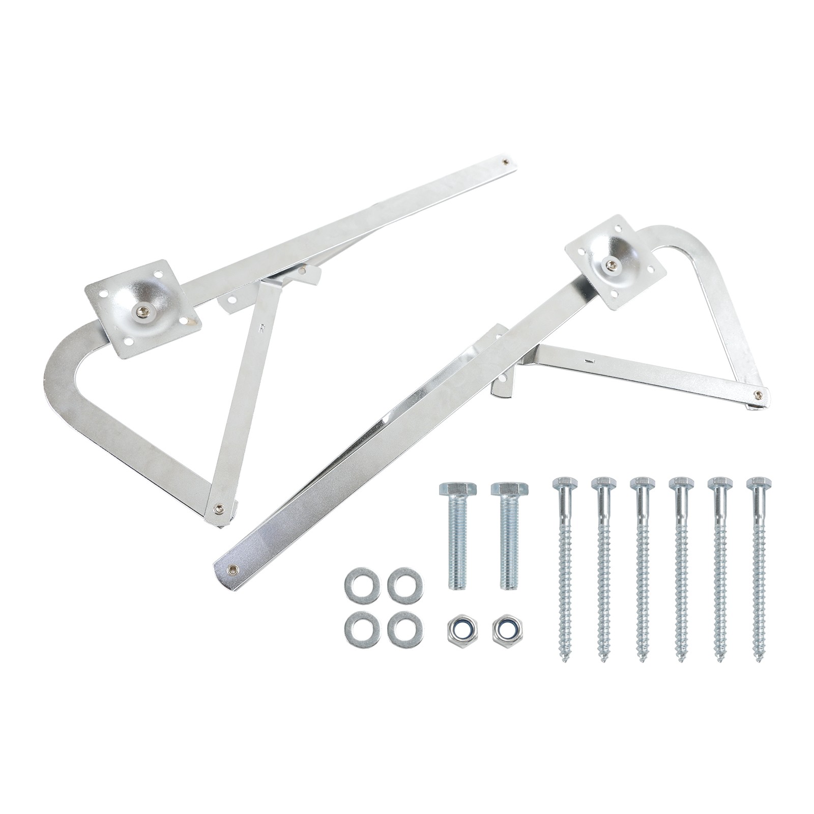 🔧Pair Attic Ladder Spreader Hinge Arms For MFG Werner Series 55-2 after 2010