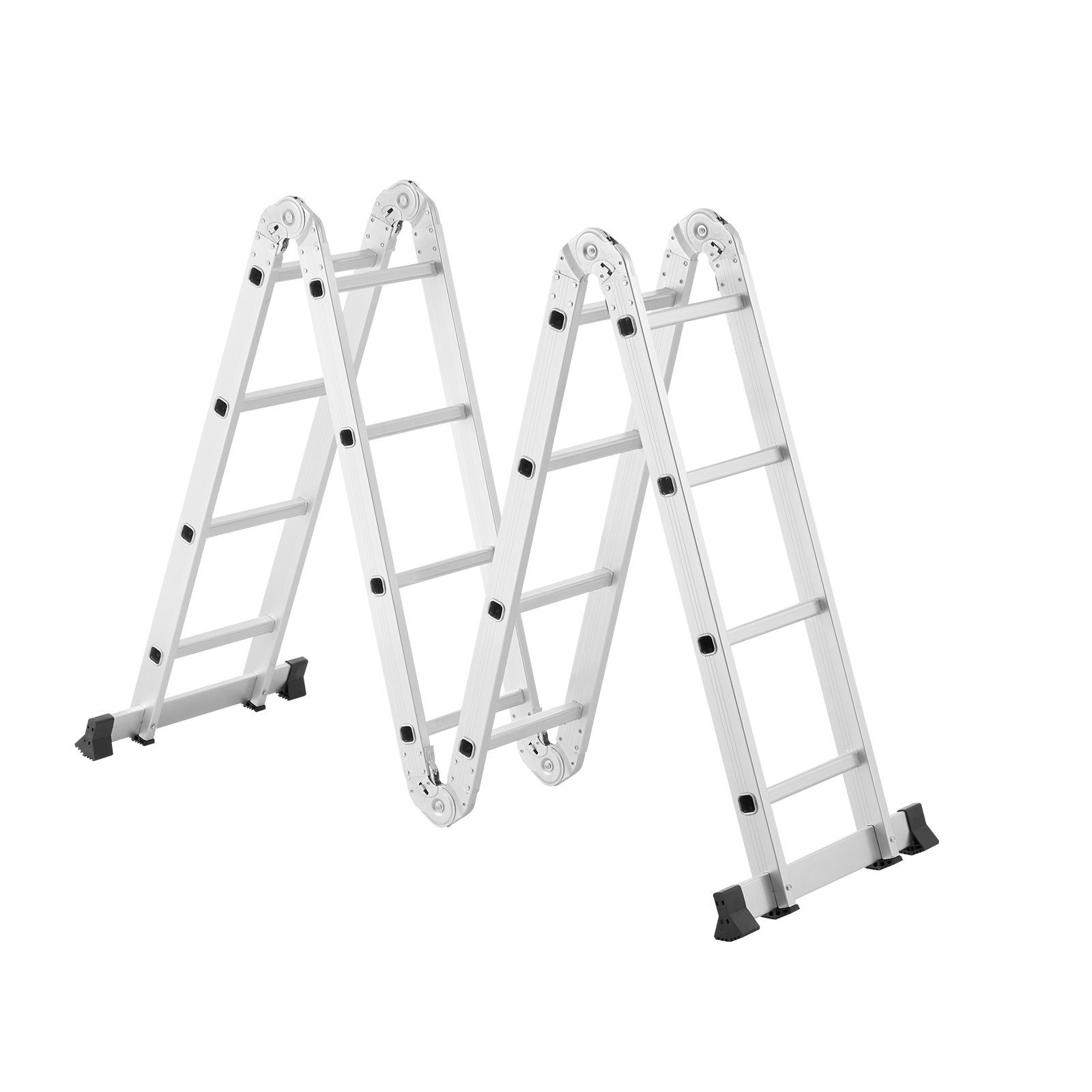 Multi – Purpose Folding Ladder, 7 – in – 1 Tall Extension Step Ladder, A Frame 4