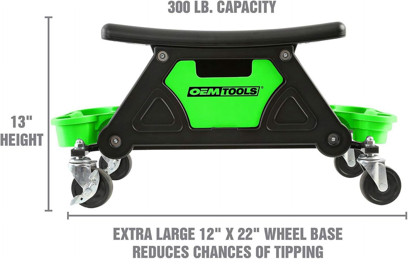 24986 Heavy-Duty Rolling Workbench & Creeper Seat