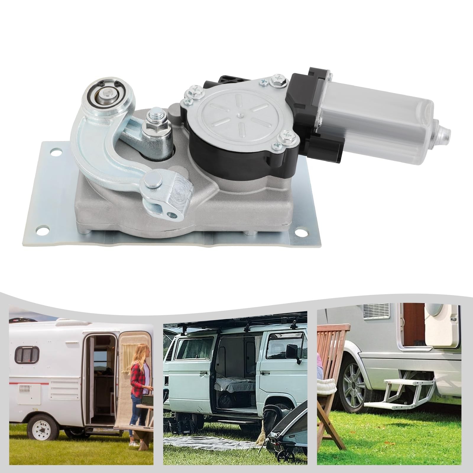 RV Step Motor Conversion Kit Gearbox Connecting Rod Electric Entry Steps