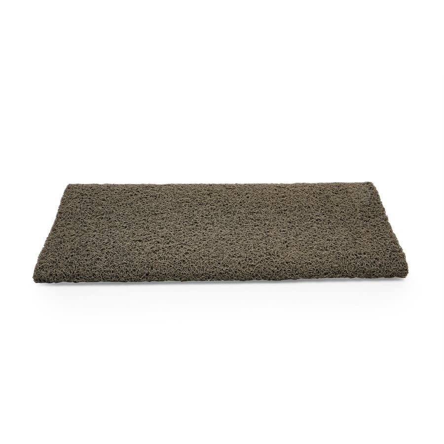 Scrub Rug Premium Step Rug – w / UV&TPE Back, 22″ x23″,Gray (42968)