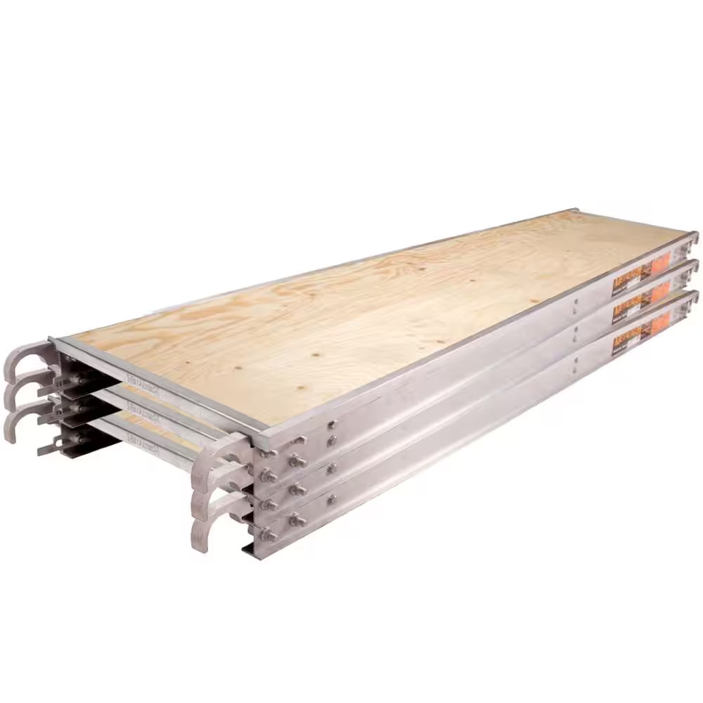 7 Ft. L X 19 In. W Aluminum Scaffold Platform with 5/8 In. Plywood Plank for …