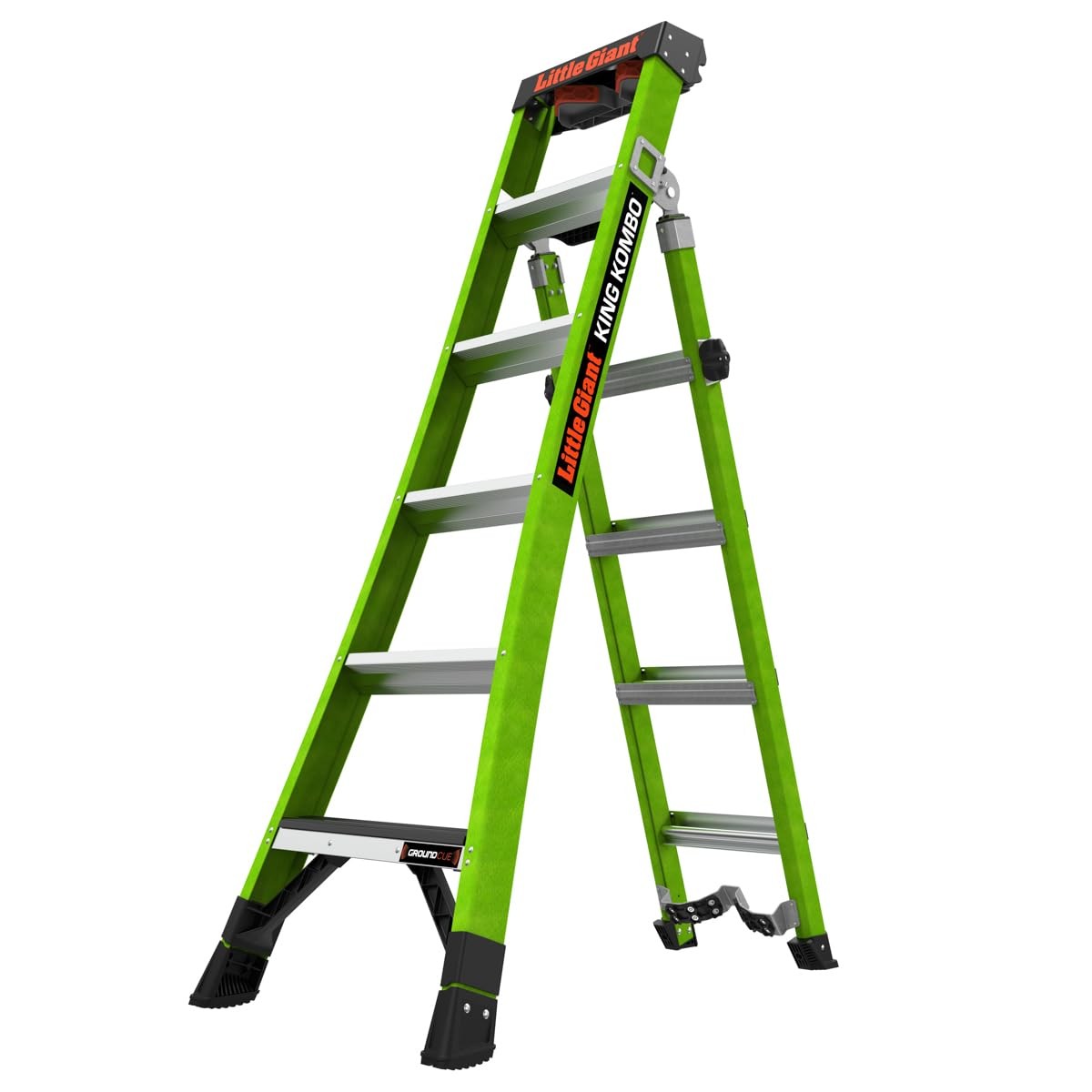 Little Giant Ladders King Kombo 2.0 Xt Industrial M6 6 Ft. A Frame 10 Ft.