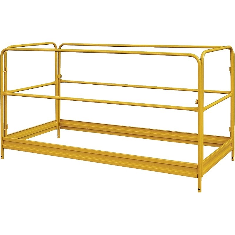 ProSource YH-GR001B Guard Rail, Foldable, Steel, Yellow, Powder Coated, For: 879