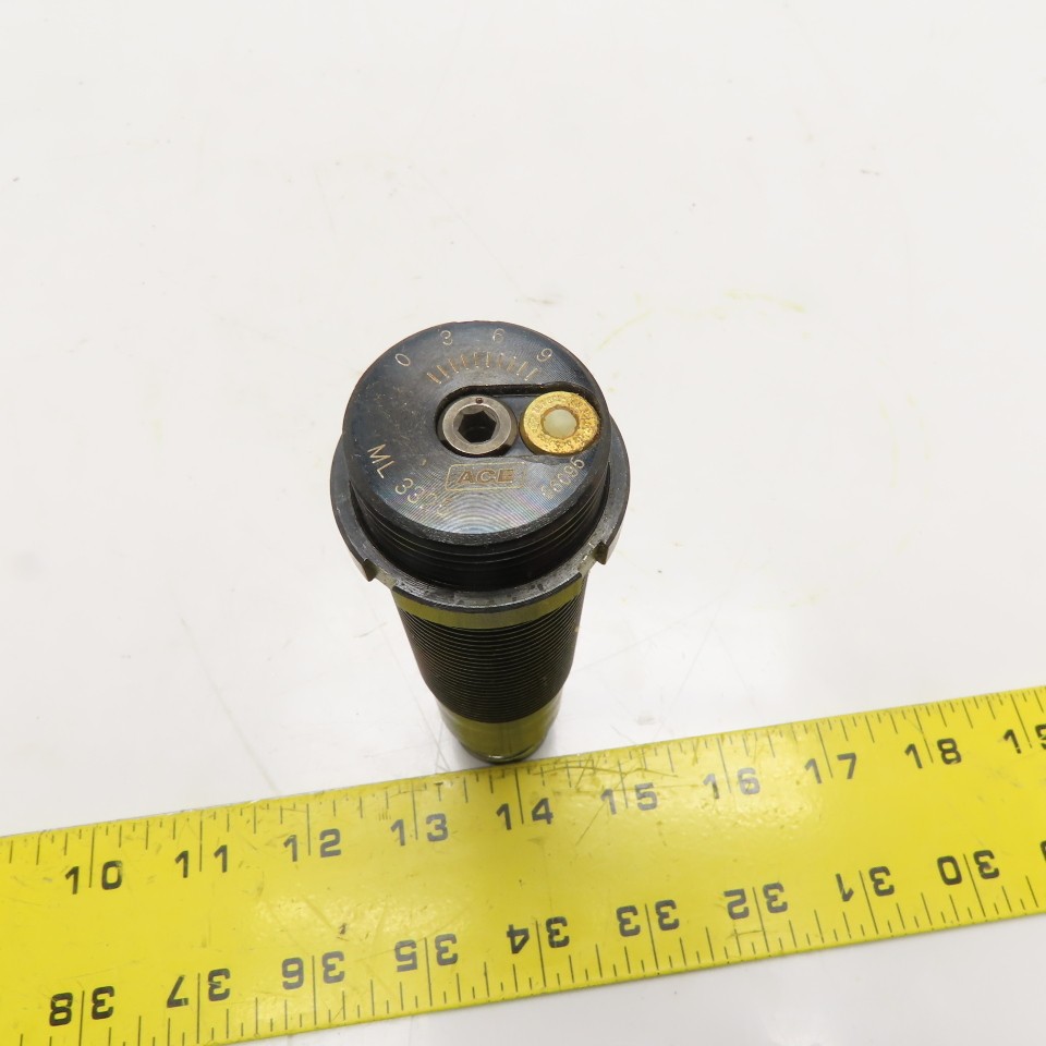 Ace Controls ML 3325 Adjustable Industrial Shock Absorber 1-1/4-12 Thread