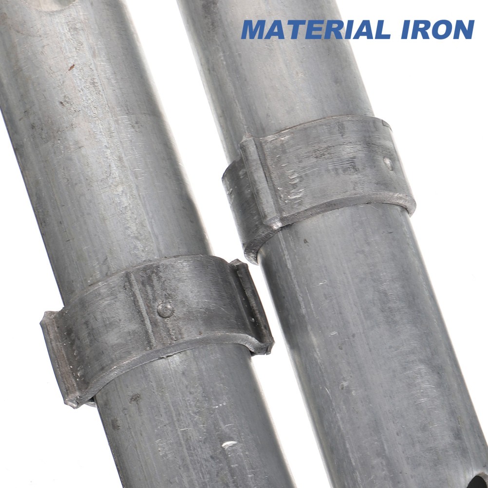 2Pcs High Load Iron Scaffolding Coupling Pins Spring Retainer