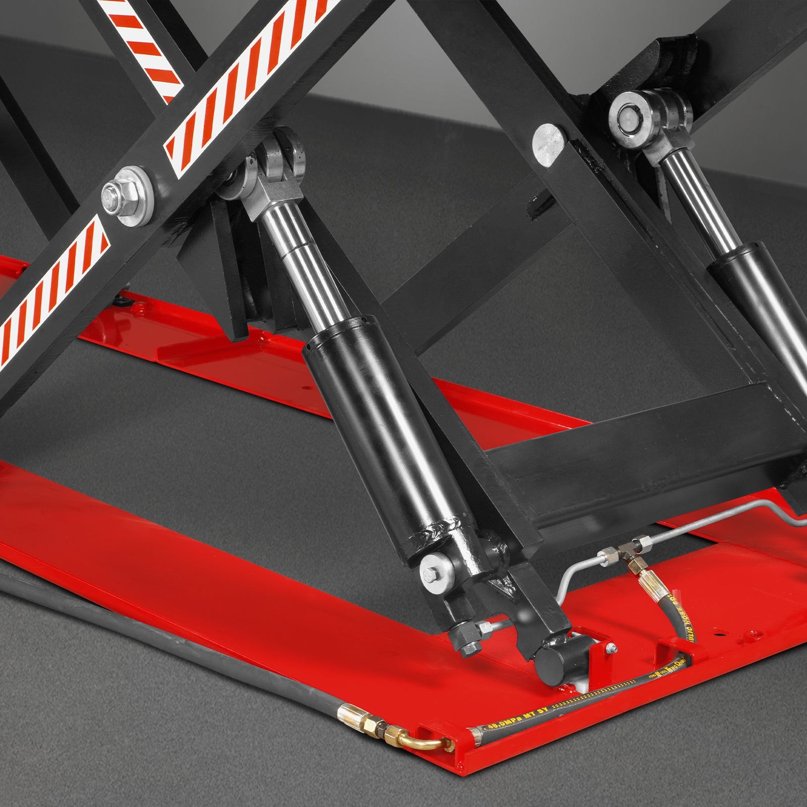 MechMaxx 6600lb Capacity Electric Hydraulic Double Scissor Lift Table, ELT66P