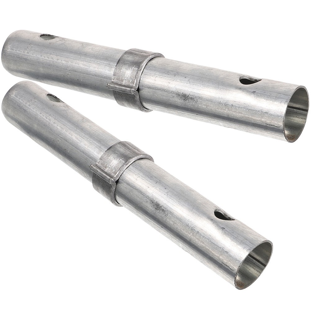 2Pcs High Load Iron Scaffolding Coupling Pins Spring Retainer