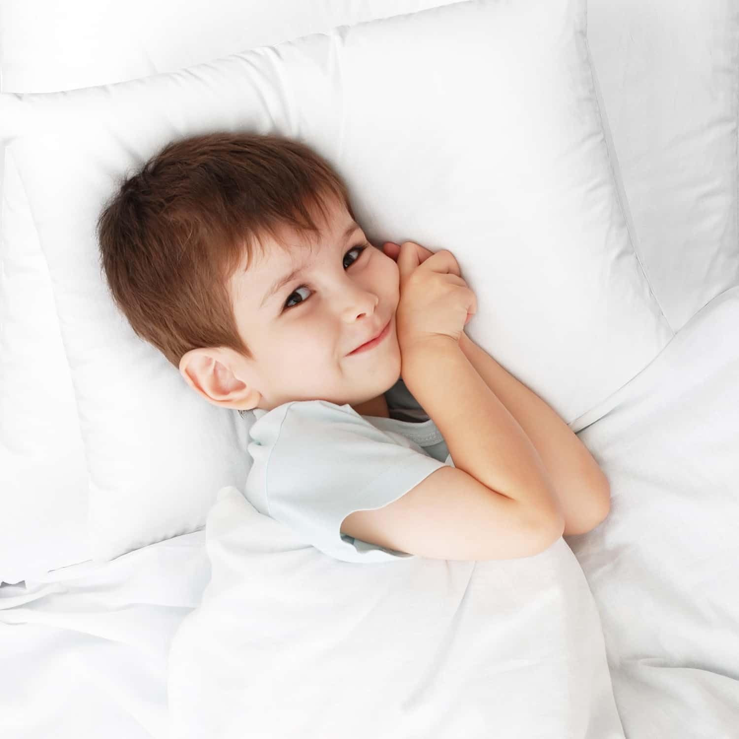 2 Pack Toddler Pillow for Sleeping 13 X 18, Small Kids Pillow for Travel, Car, S