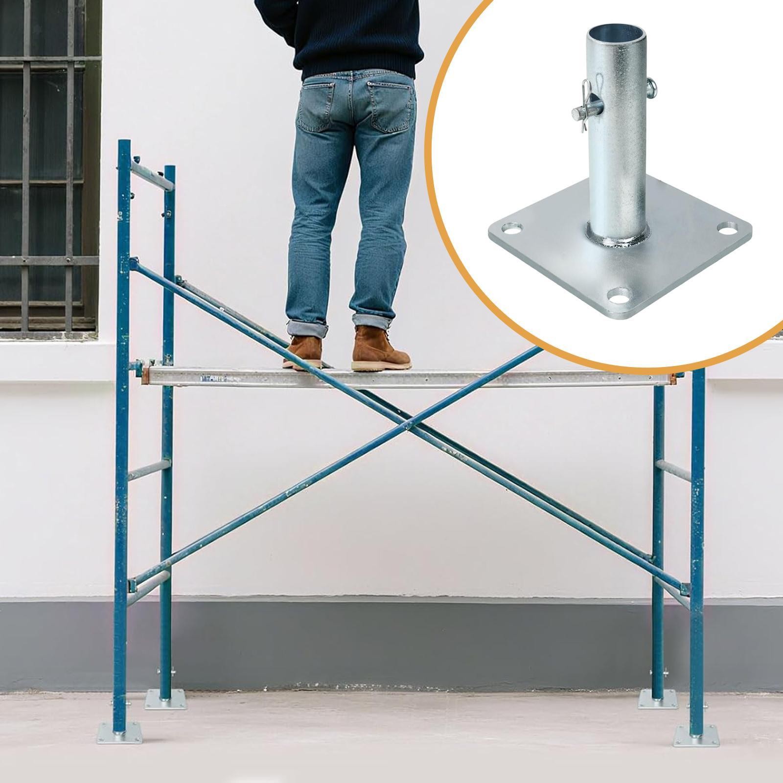 Scaffold Base Plate Easy Installation Scaffolding Accessory