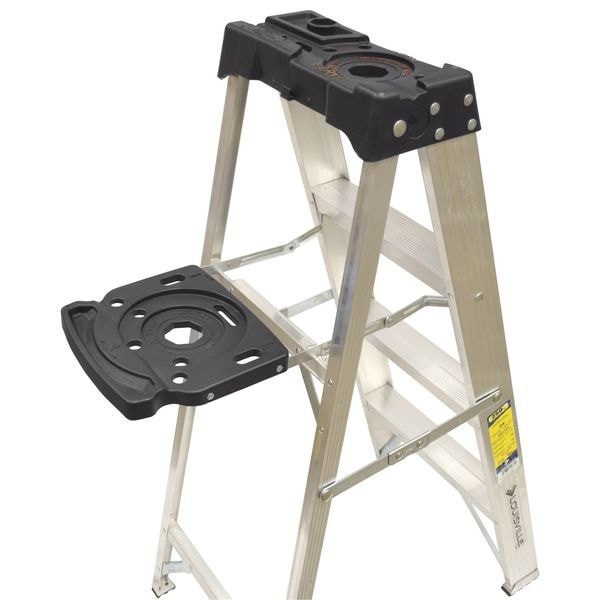 Louisville As3006 6 Ft Aluminum Stepladder, 300 Lb Capacity
