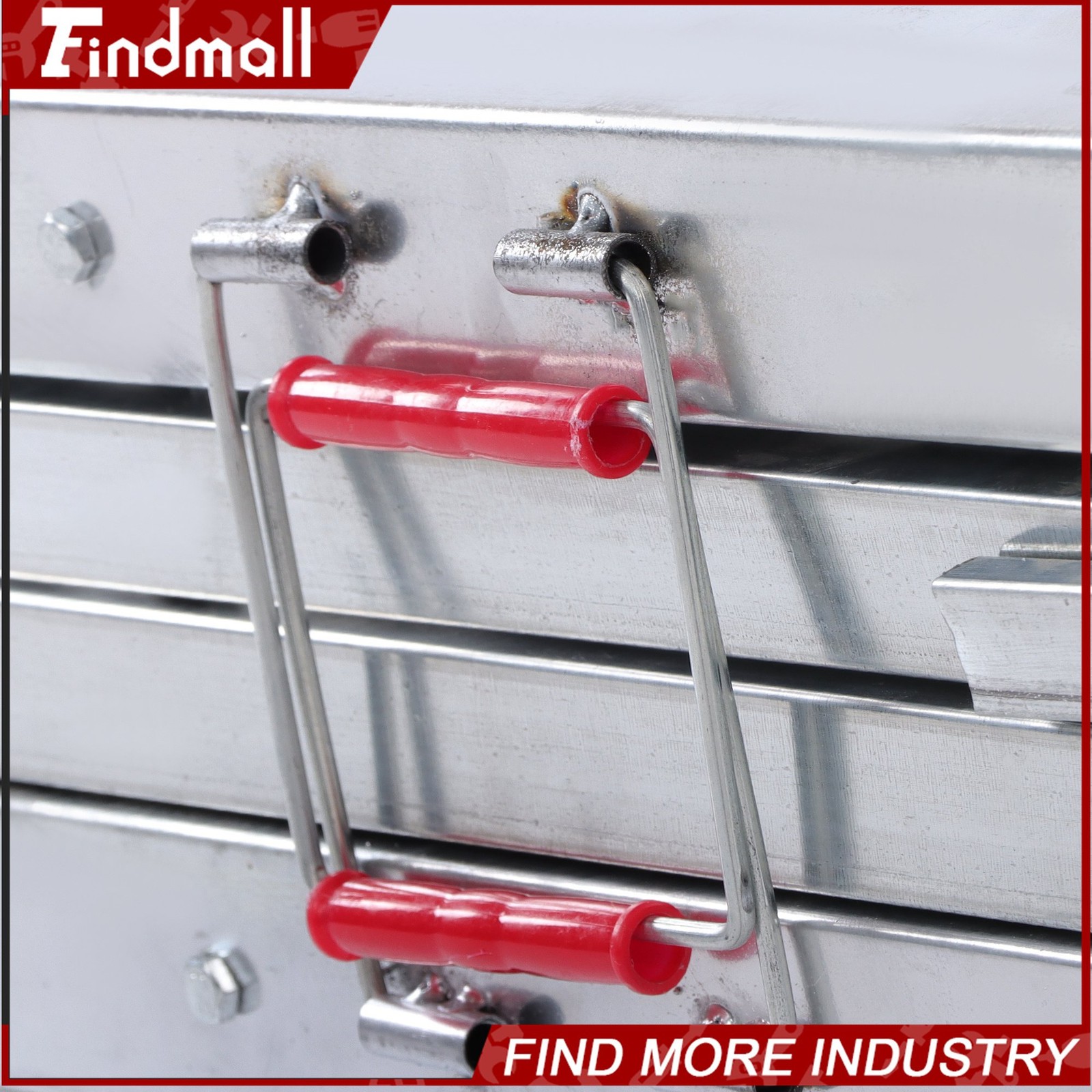 Findmall 1.6m Scaffolding Adjustable Height Work Tower Ladder Stool Portable