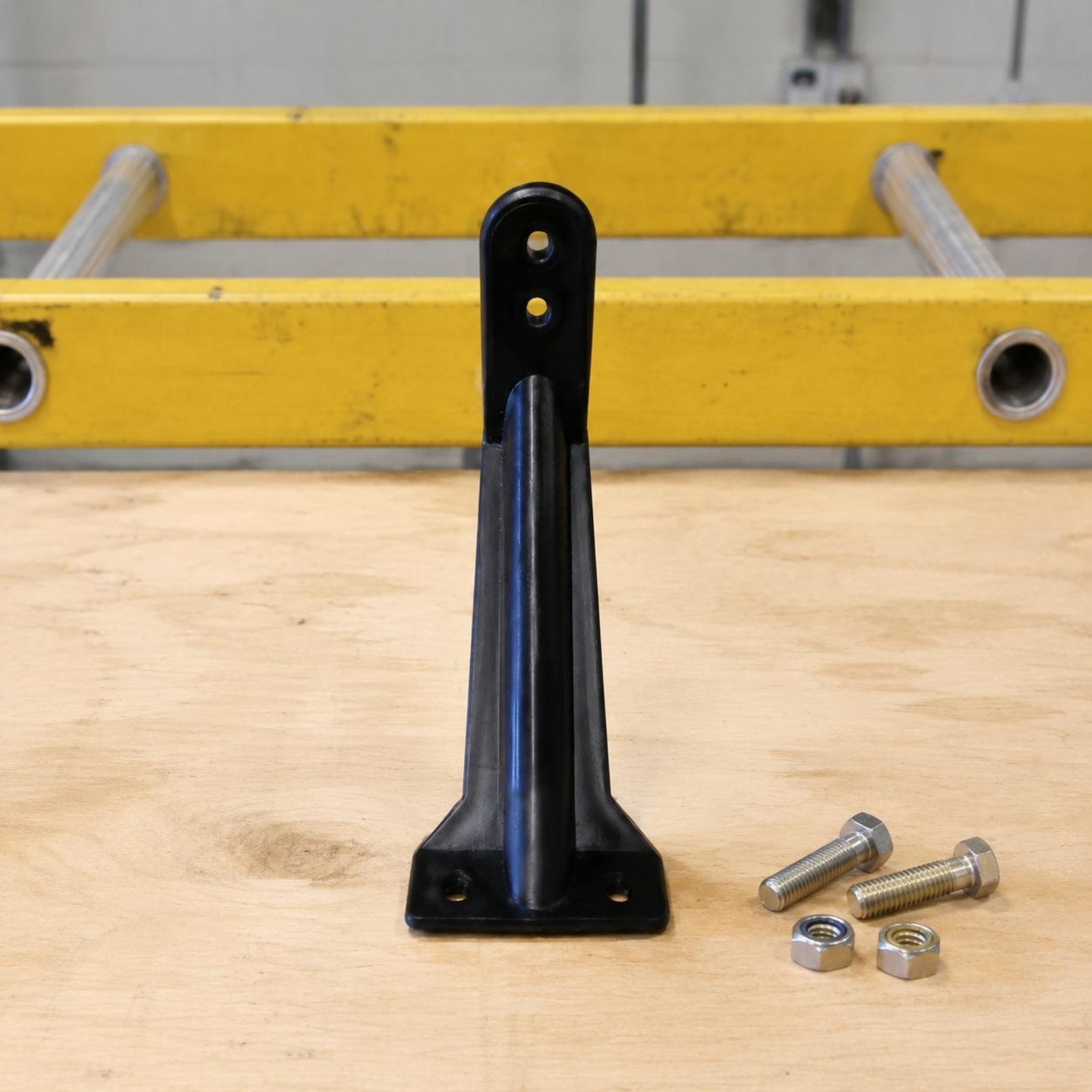 2 Pieces Ladder Reinforcement Bracket Black Hardware Part 3 Mm Thick