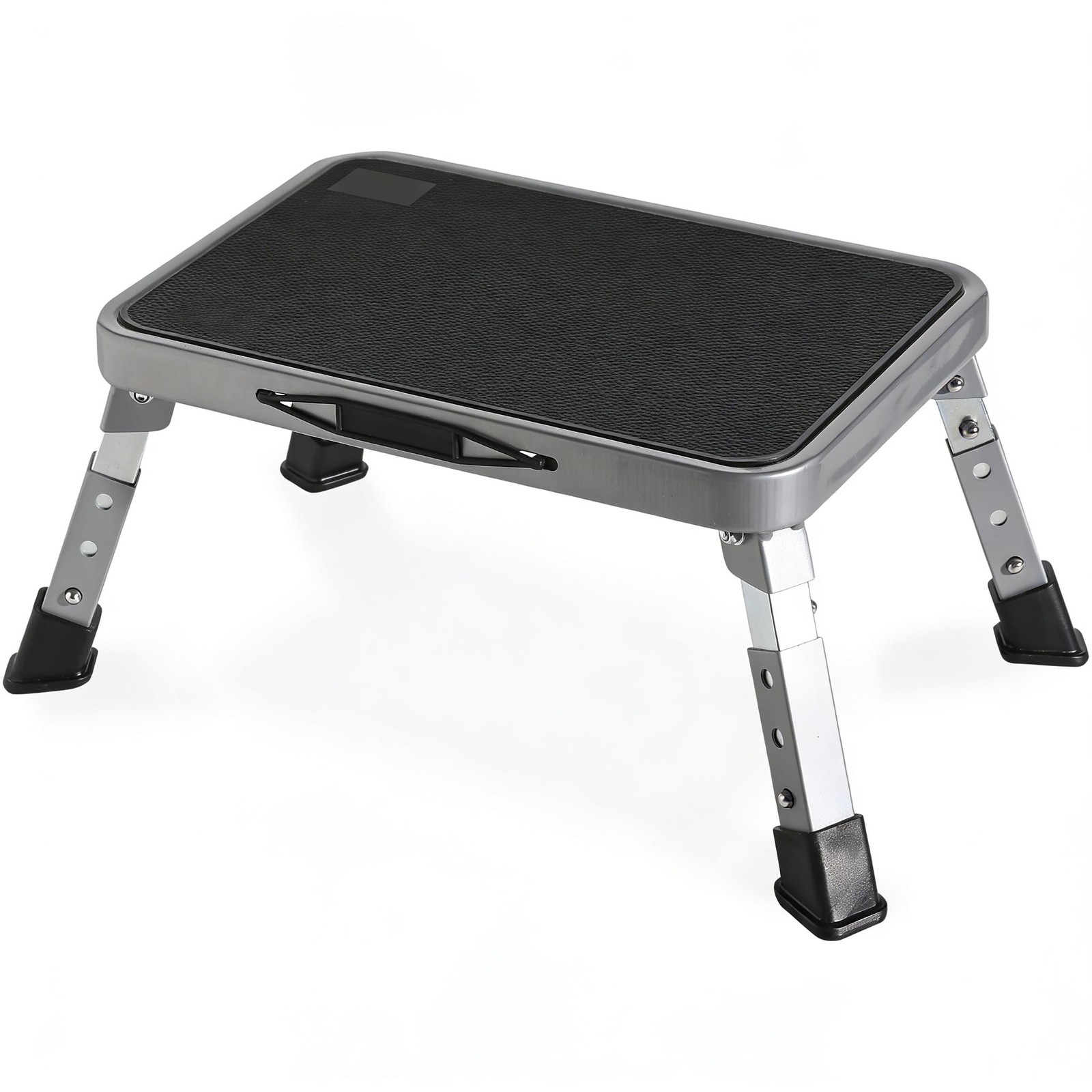Double Elite 3 Levels Adjustable 3 Height 7/8/9″, Gray/Black