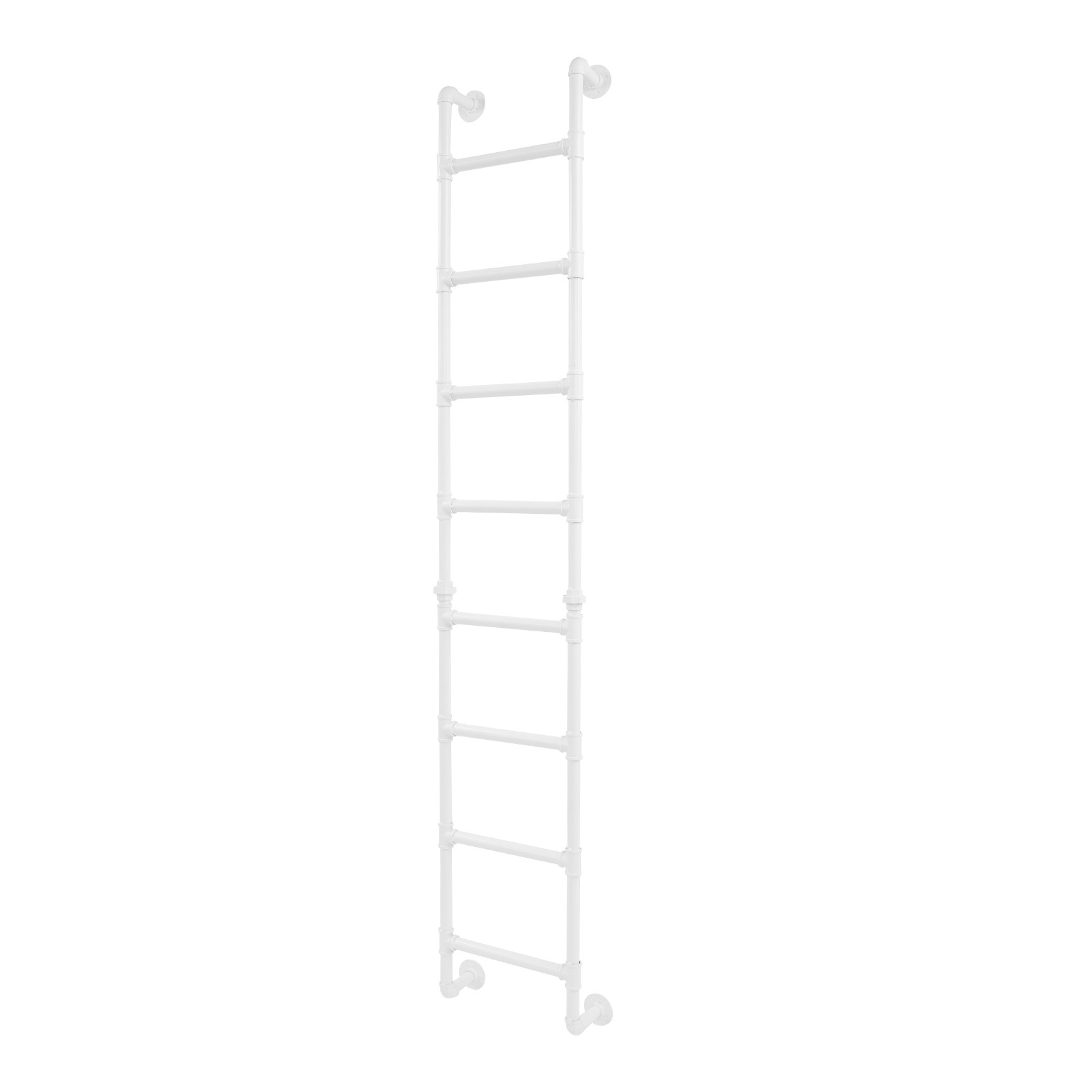 8-Step Ladder Bunk Bed Attic Ladder Wall-mounted High Loft Attic Step Ladders