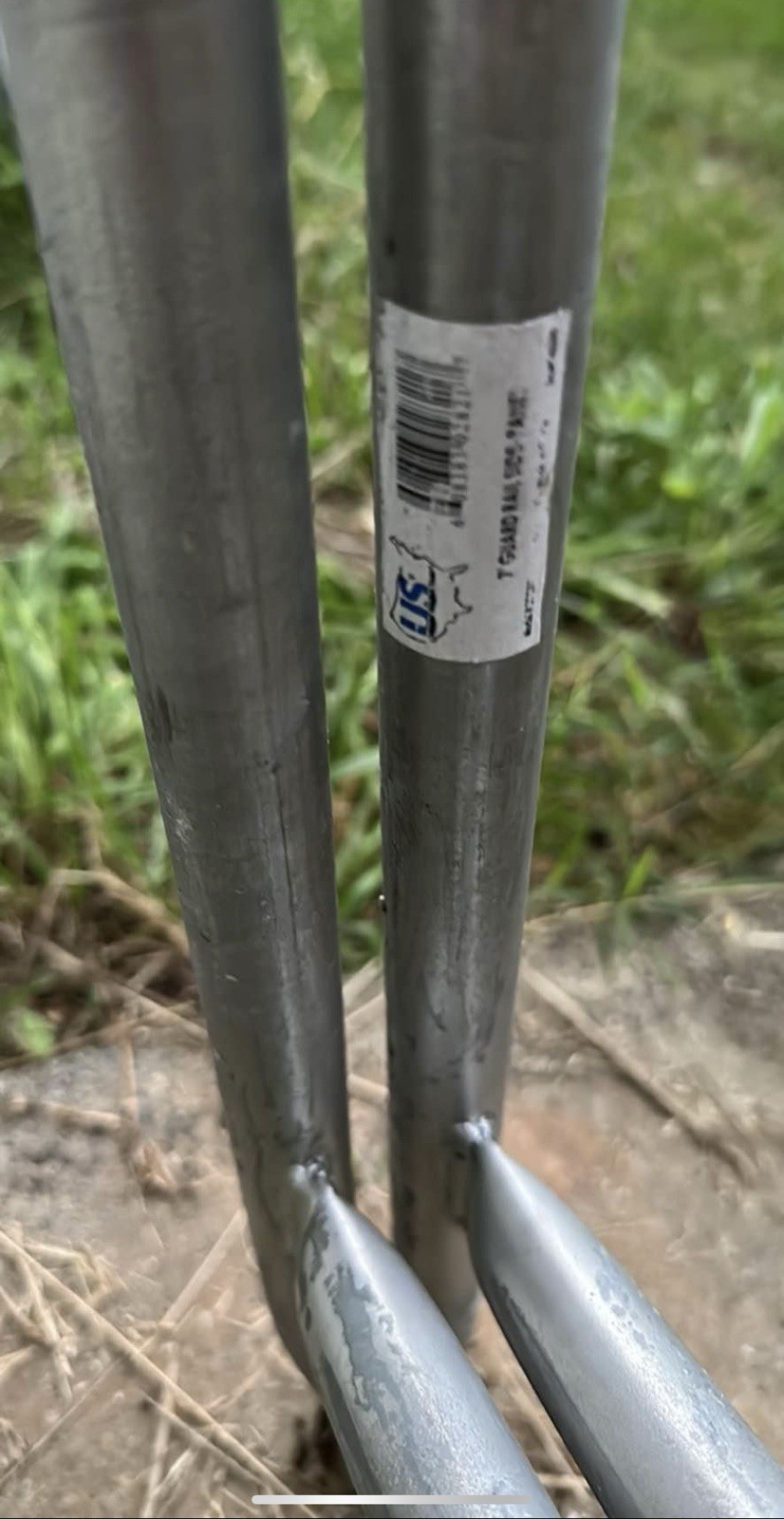 Guard Rail 7ft x 24 Ft for Scaffolding Galvanized Steel