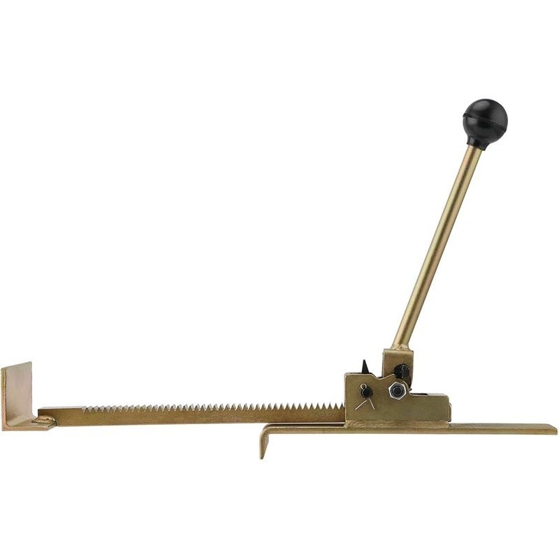 Hardwood Flooring Jack Tool Cast Steel Adjustable Ratchet Mechanism Easy Use