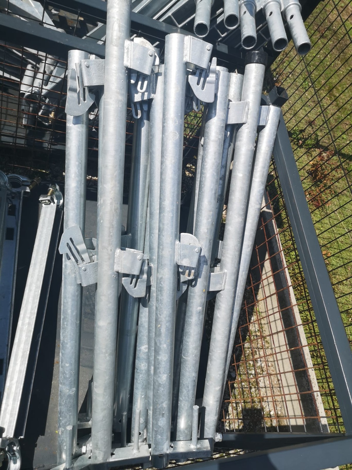 Scaffolding set for facade 10 x 15.35 158 m2 SCAFF 73 free shipping nationwide!