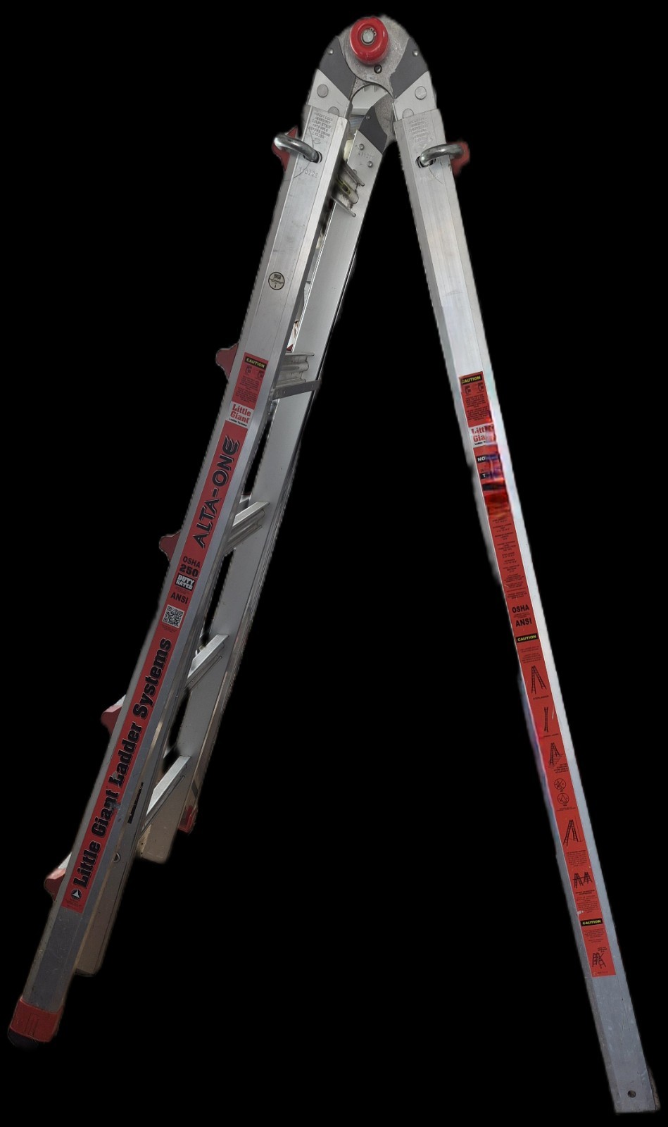 Little Giant Ladder Systems Alta-One Type 1 Multi-Use Ladder Model 14016