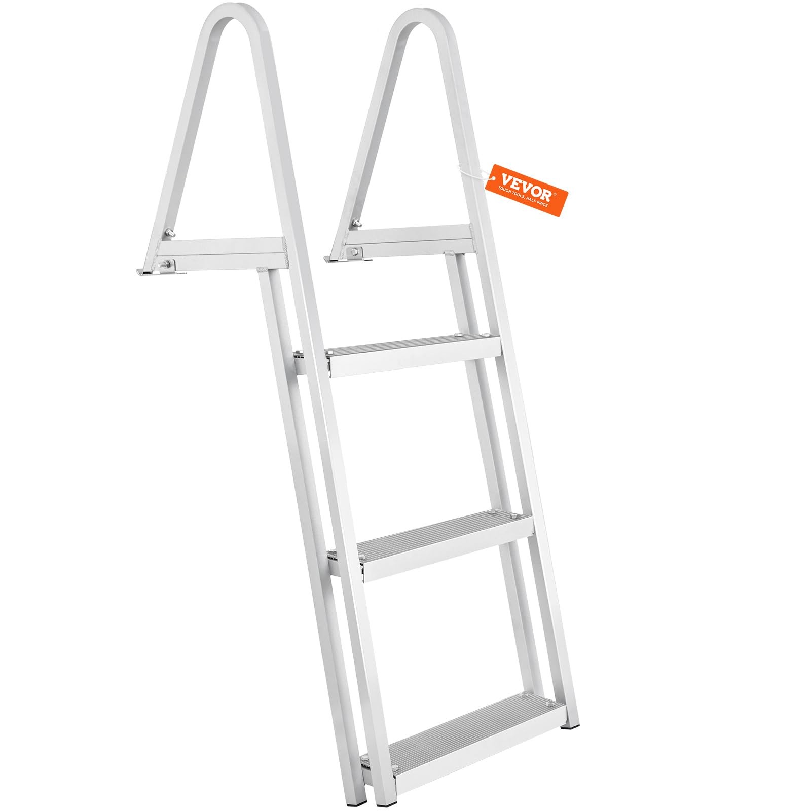 VEVOR Removable Dock Ladder 3 Steps, 350 lbs Load Capacity, NEW-3 Step, New