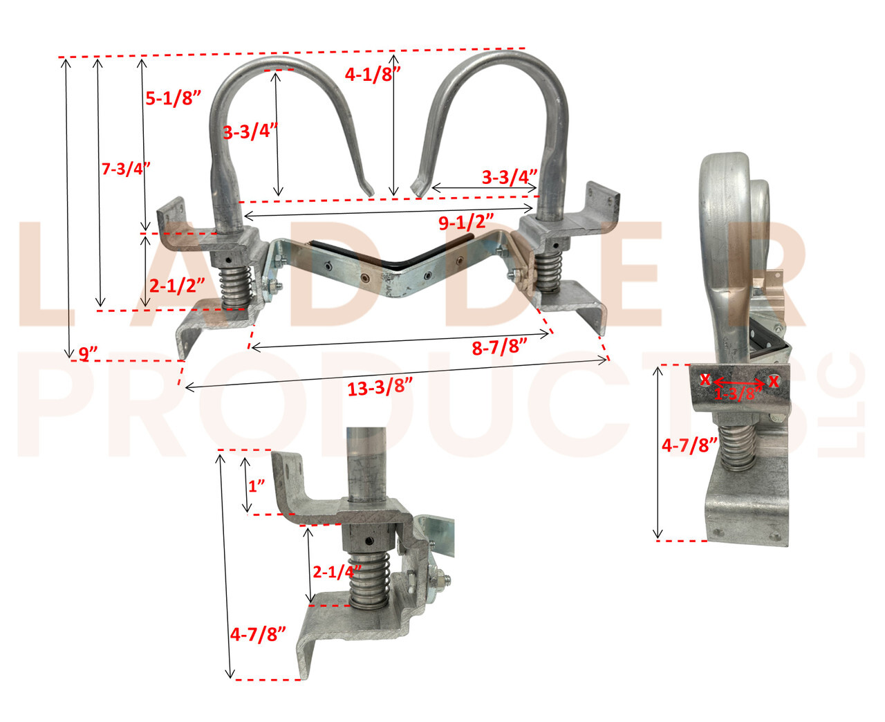 Louisville Extension Ladder Pole Grip Cable Hook PK-E03A