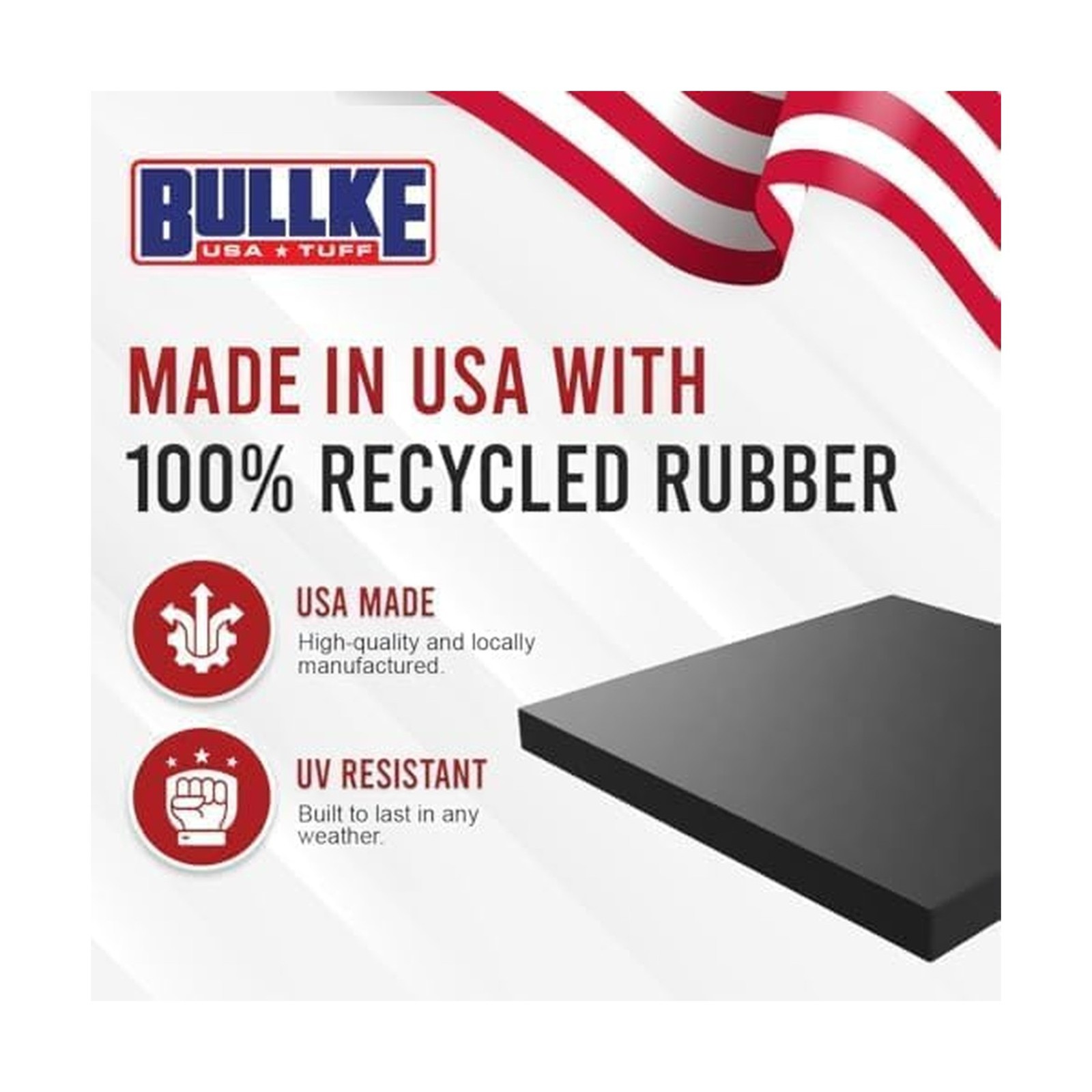 USA Made RV Leveling Jack Flex Pads 12″ – Heavy-Duty Rubber Jack Pads (4-P