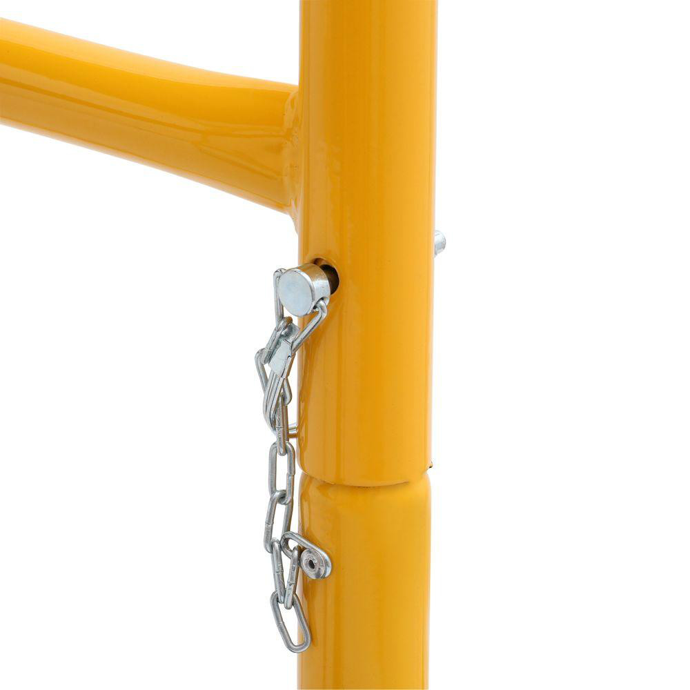 Job Site Series Scaffold 900 Lbs Load Capacity Heavy Duty 5 x 4 x 2-1/2 Feet