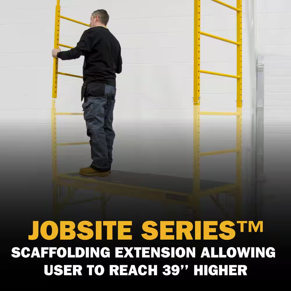 39 In. High Scaffolding Extension Platform with 1000 Lb. Capacity for 6 Ft. Bake