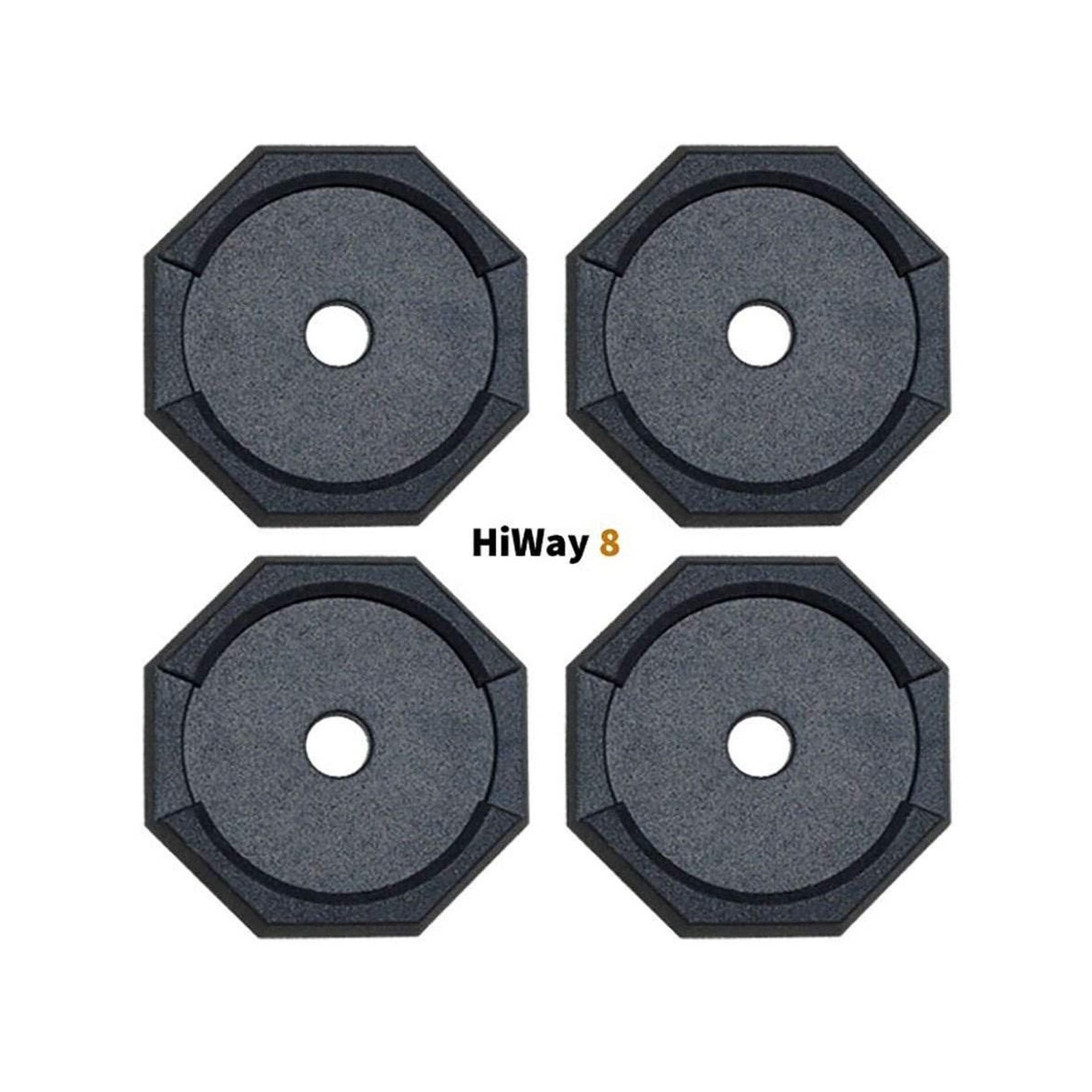 SnapPad HiWay RV Leveling Pads – Permanent Jack Stabilizers for RVs – 8″ Roun…