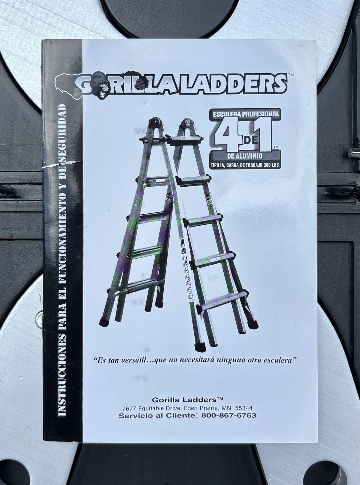 Gorilla Ladders 4-in-1 Static Aluminum Hinge Kit w/ Storage Case, UNUSED