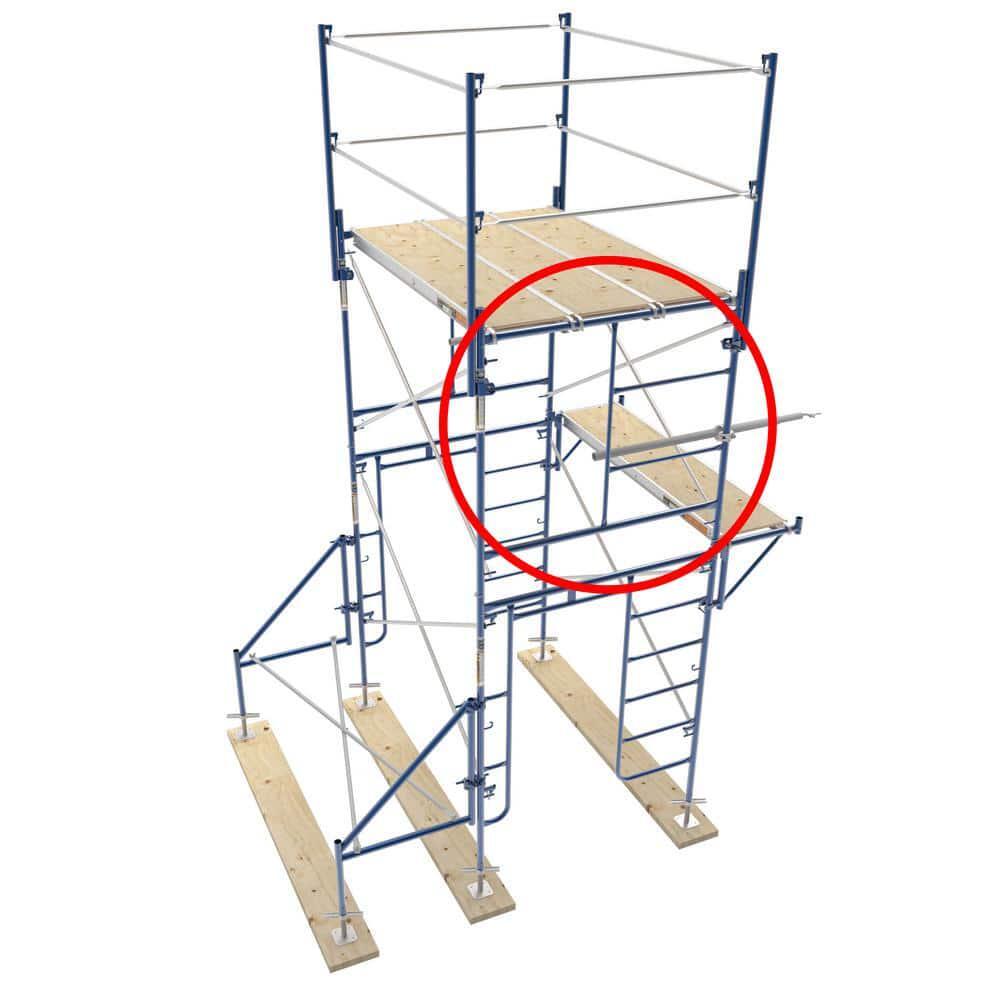 MetalTech Scaffolding Frame 5′ x 5′ Weather Resistant Stackable Steel Outdoor