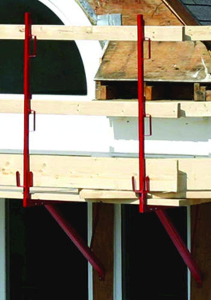 47″ All Steel Scaffold Side Wall Staging Bracket Guardrail Mid Rail Toe Board