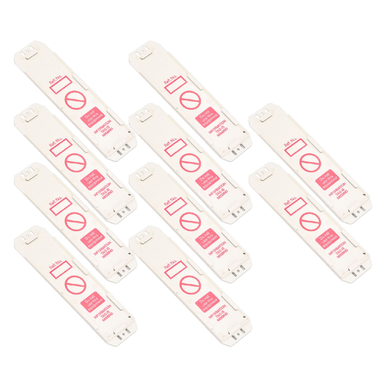 10Pcs Scaffold Tag Holder Durable For Safety Inspection