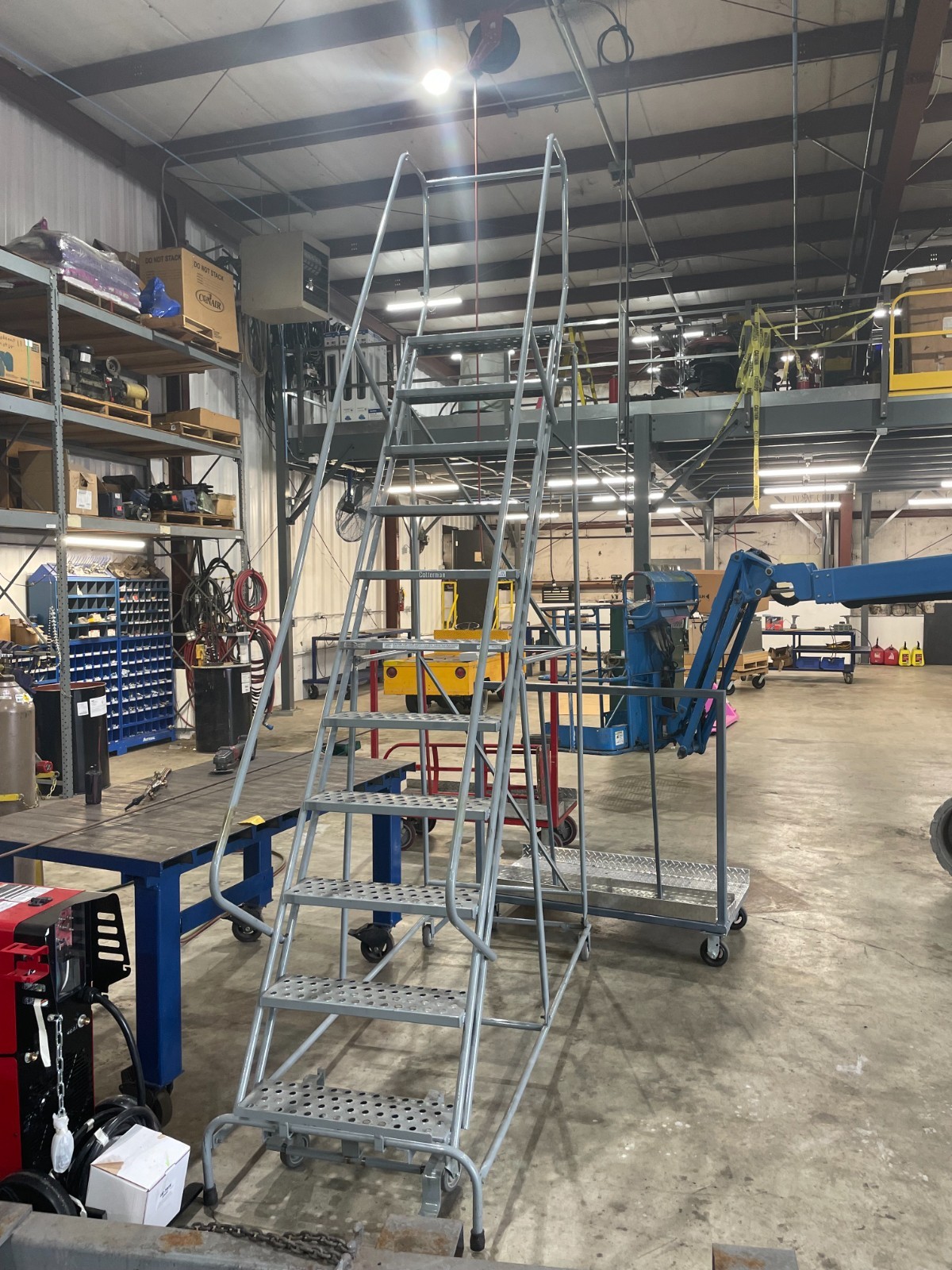 Cotterman 11 Step Mobile Ladder