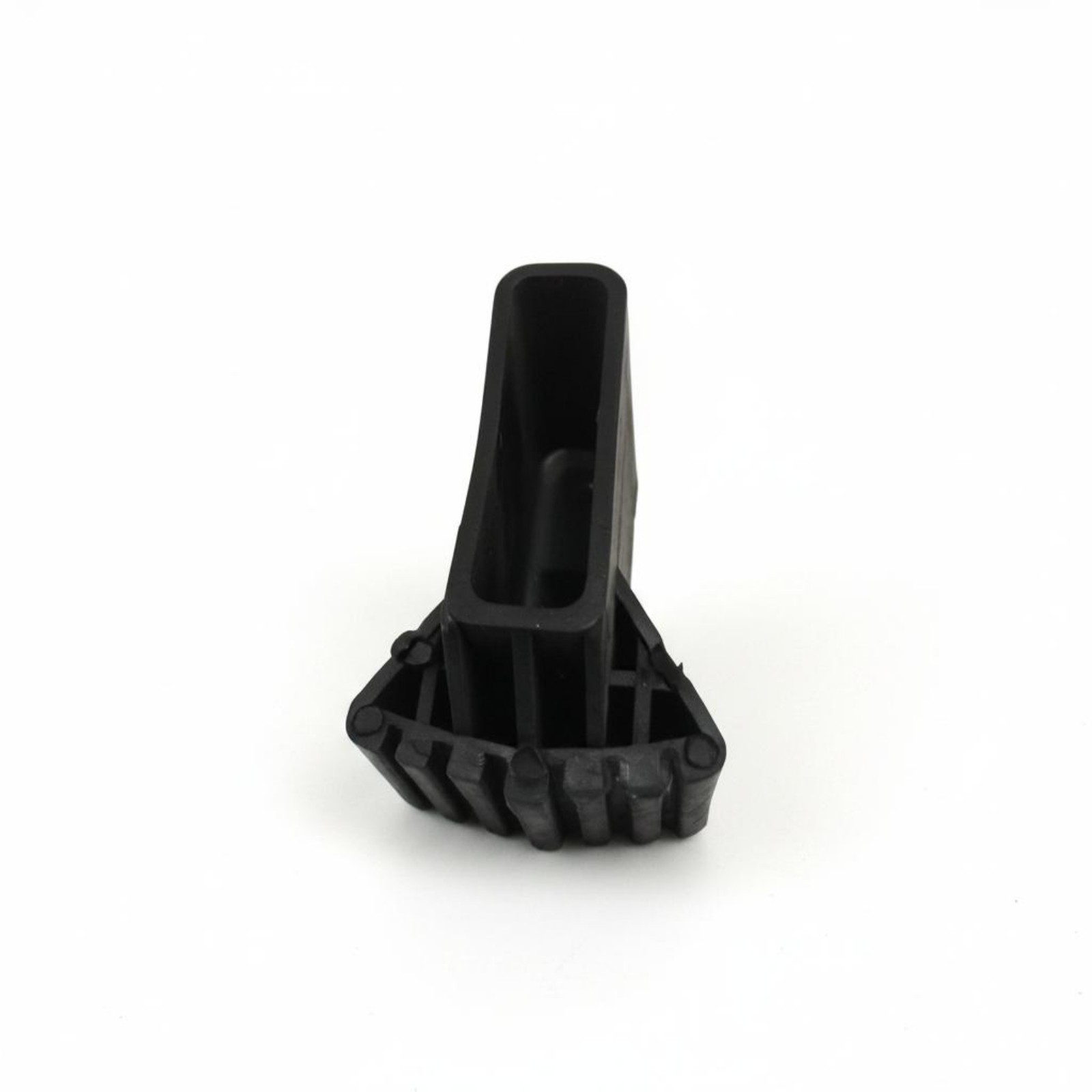 Ladder Foot Cap Ribbed Square Tube Foot Cap Treaded