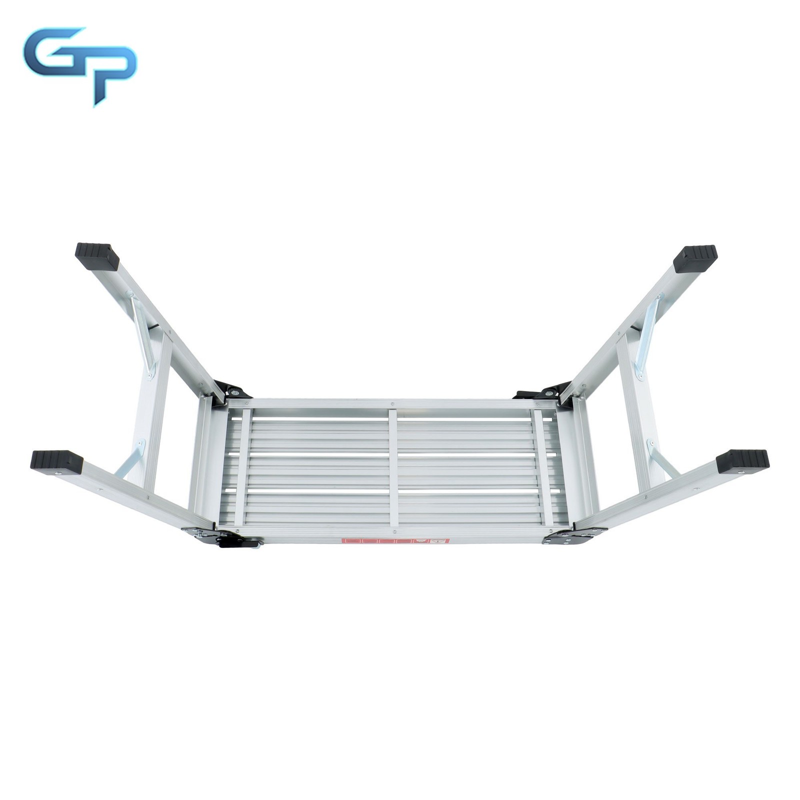 Aluminum Step Stool Non-slip Folding Work Platform 330LBS Drywall Ladder
