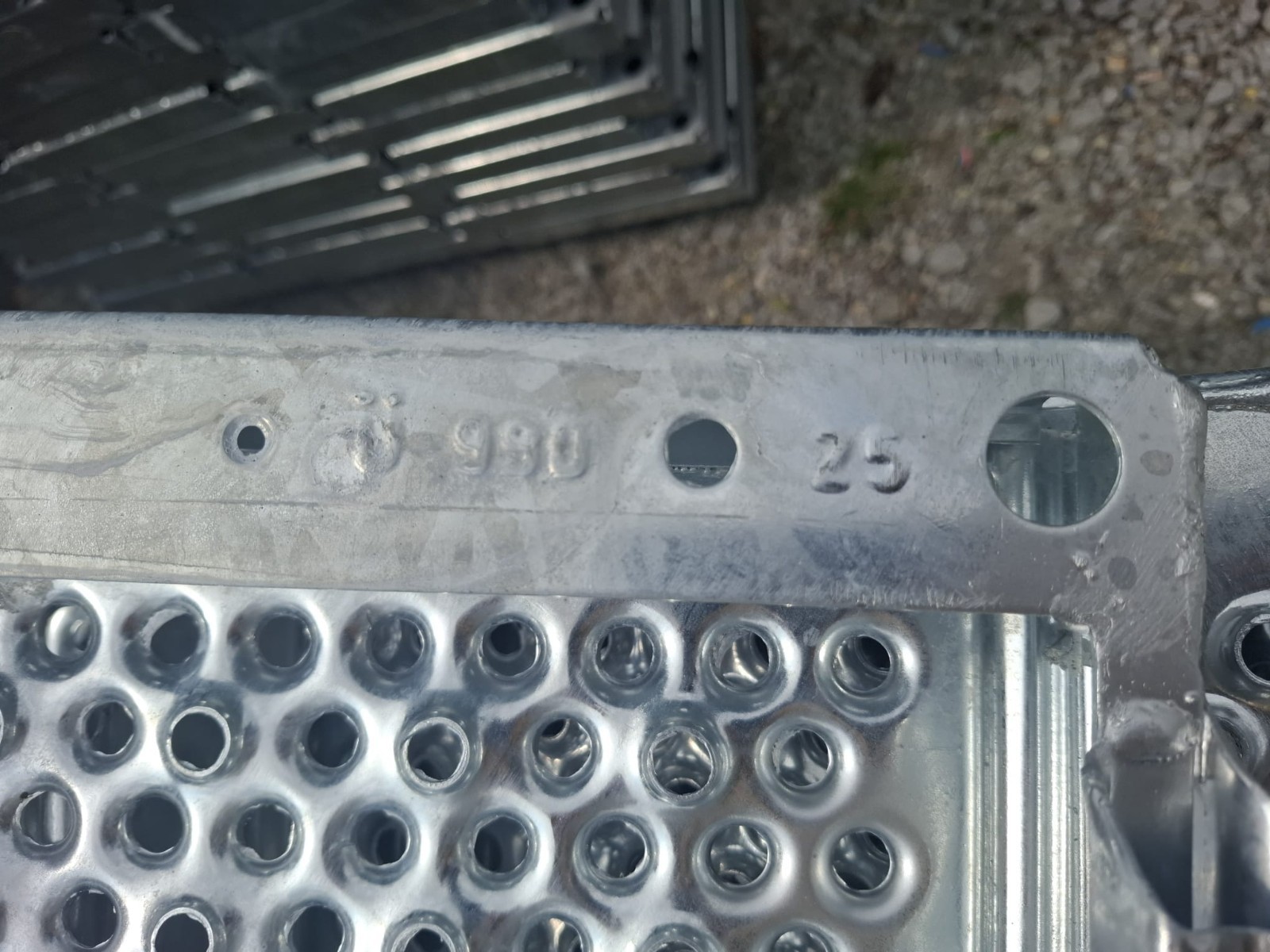 ✅ SL 70 scaffolding plank 2.5m made of steel | certified & safe |
