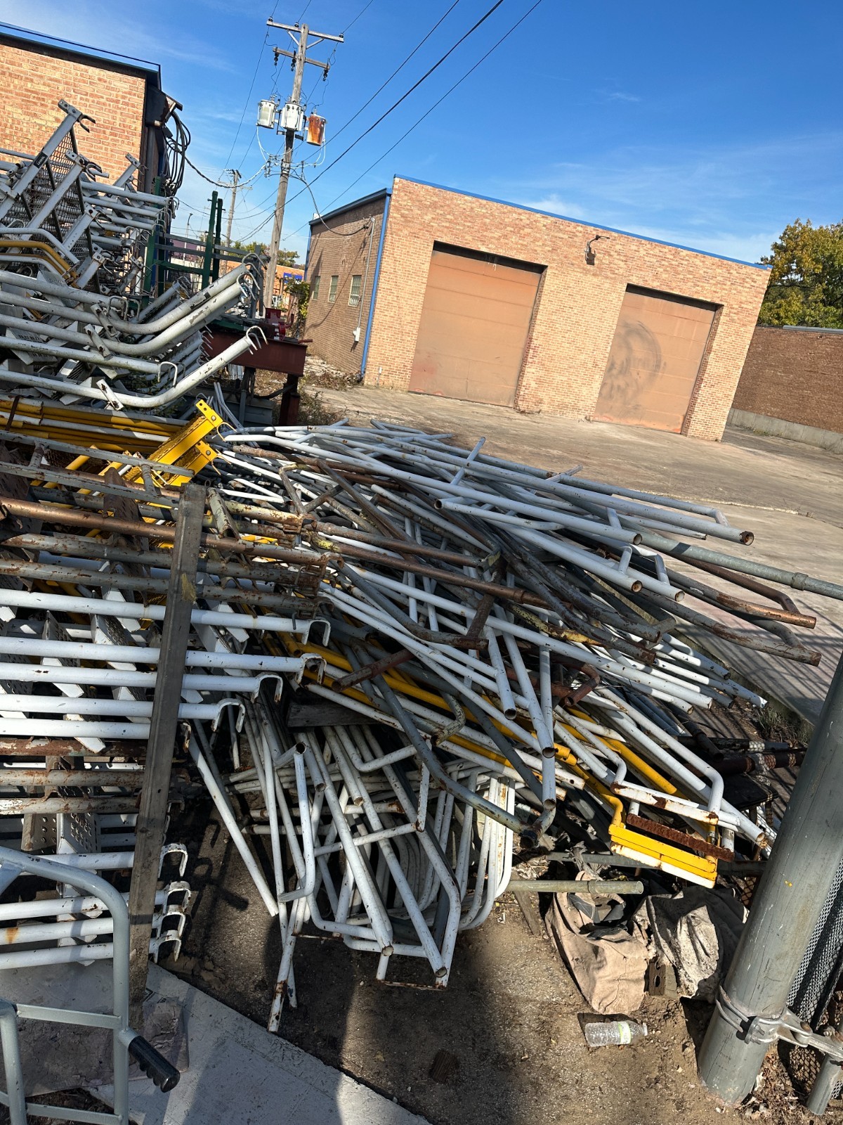 Scaffold Stairs and Railings