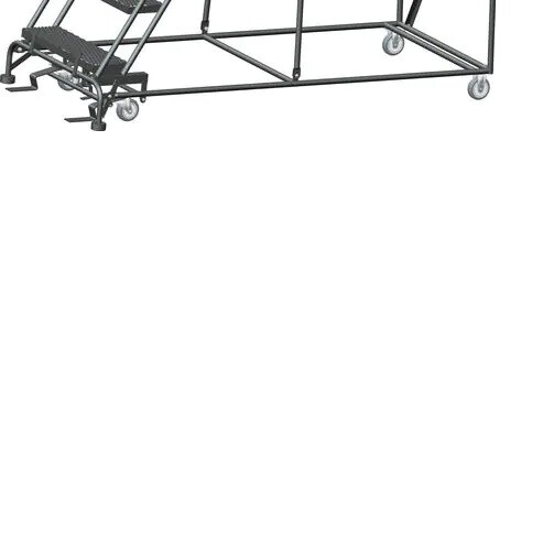 NEW! Ballymore 143 in H Steel Ladder-11 Step Expanded Metal-450lb Load Cap!!