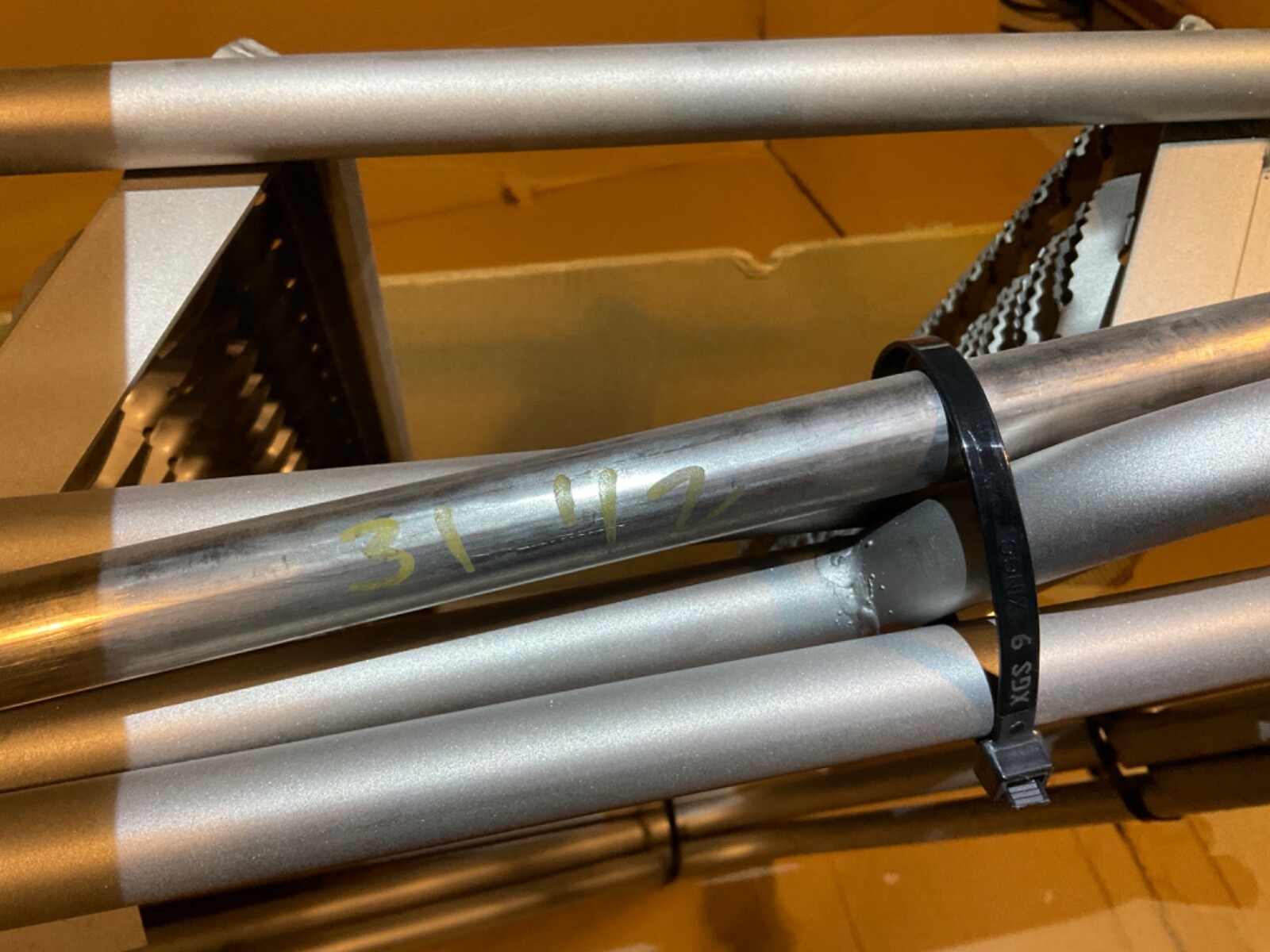 NEW Ballymore Stainless Steel Tilt & Roll Ladder, 3 Step, 30″ W Base, 24″ W Step