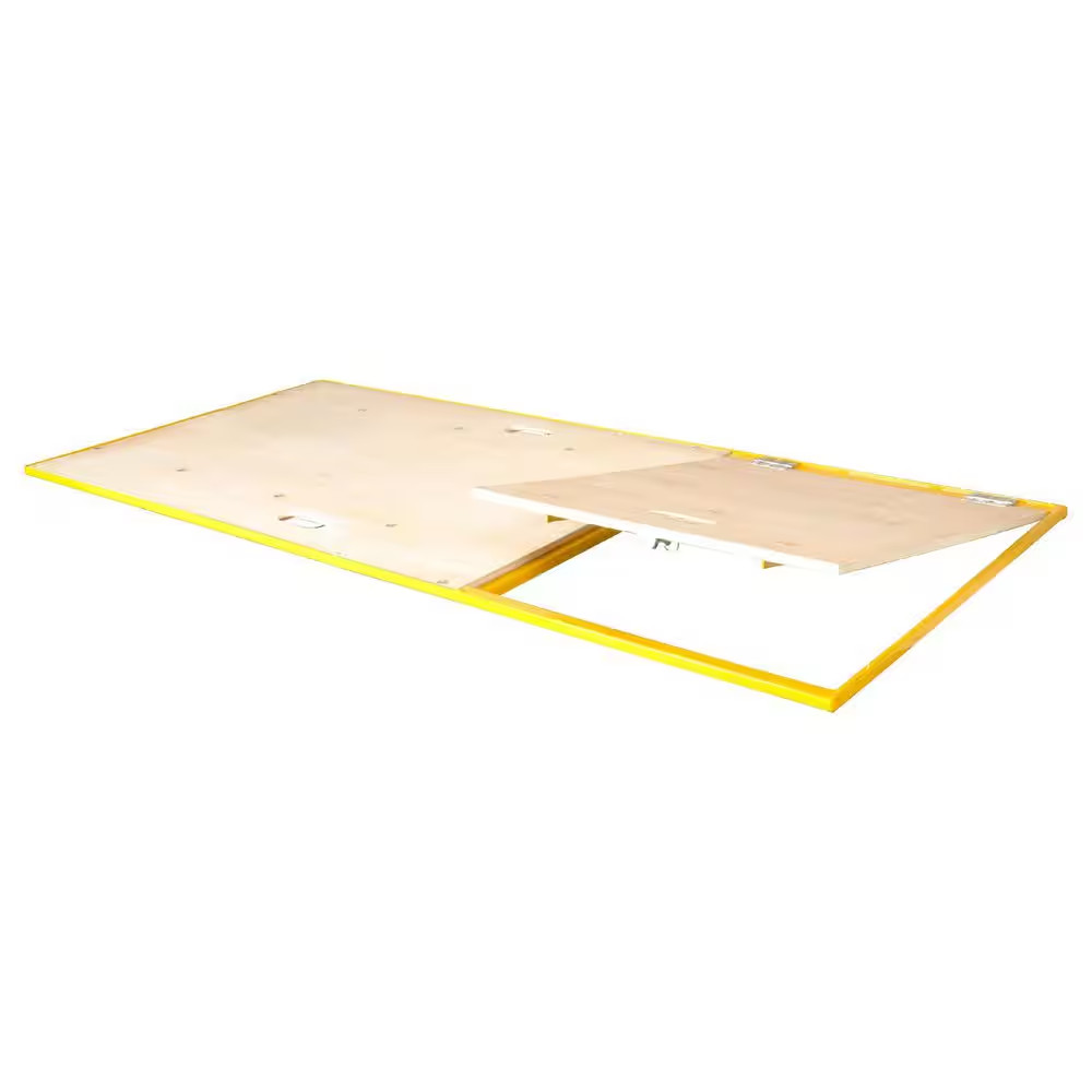 Wood Platform Walk Board with Trap Door for Baker Scaffolding with 1100 Lb. Load