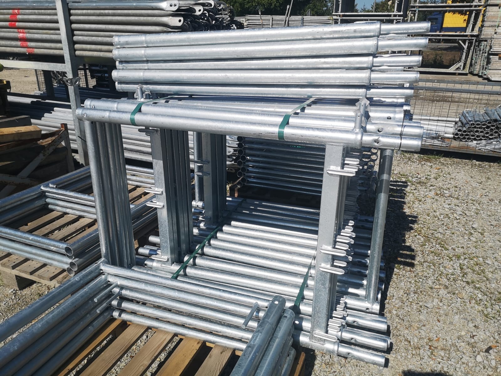 TOP QUALITY 125qm Alu-scaff 74 scaffolding aluminum scaffolding