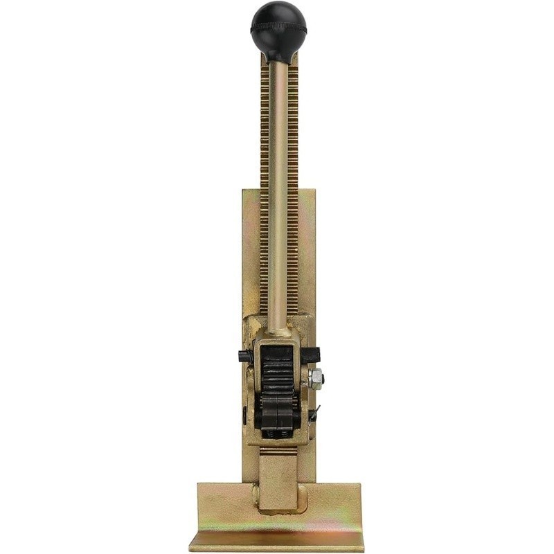 Hardwood Flooring Jack Tool Cast Steel Adjustable Ratchet Mechanism Easy Use
