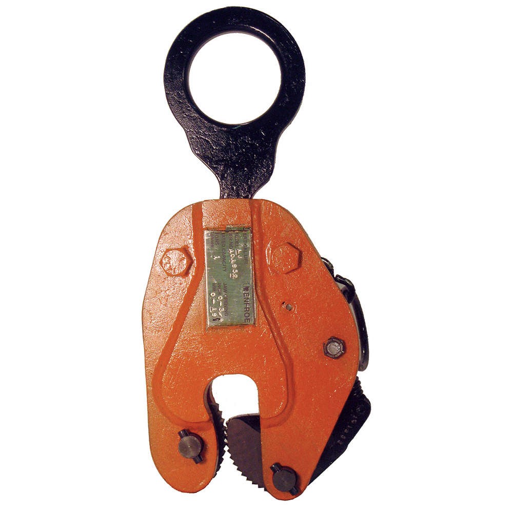 RENFROE LJ-00.50-A Plate Clamp,1,000 lb Load Cap.,Manual 36G558