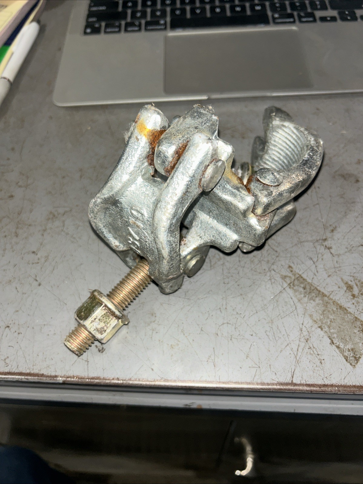 Galvanized 2 X 2 Inch Fixed Scaffolding Clamps