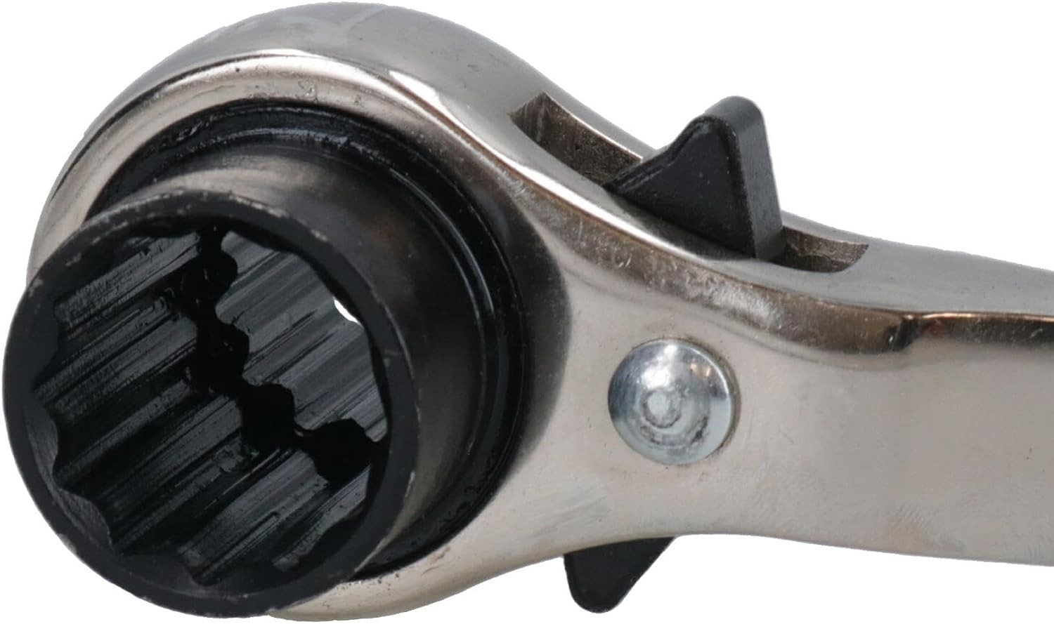 Scaffold Spanner Ratcheting Podger 2-Way Bi-Hex Ratchet 17mm 21mm Drop Forged