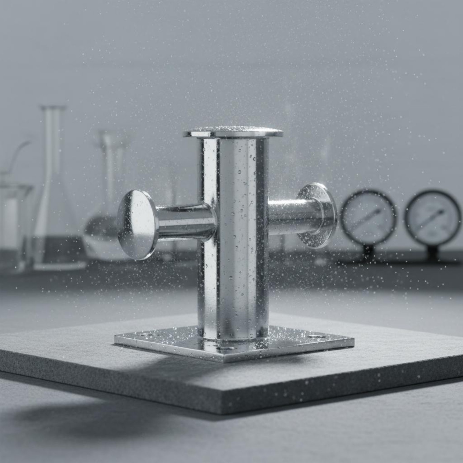 Cross Bollard Robust Duty Dock Bollard Mirror-Polished for Professionals