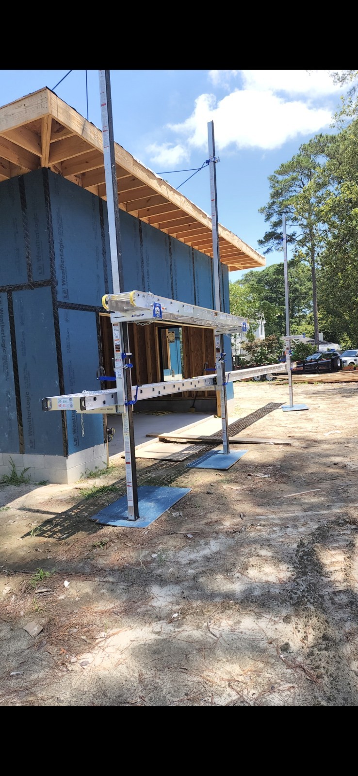 Werner Pump Jack Scaffolding