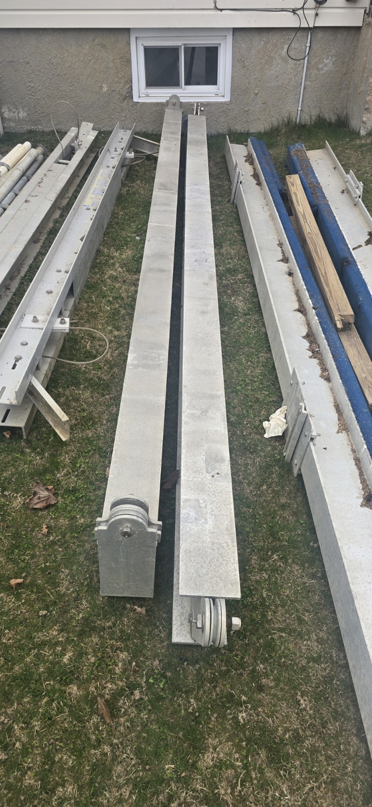 IIM Modular Aluminum Boat Lift Scaffolding Components with Hardware