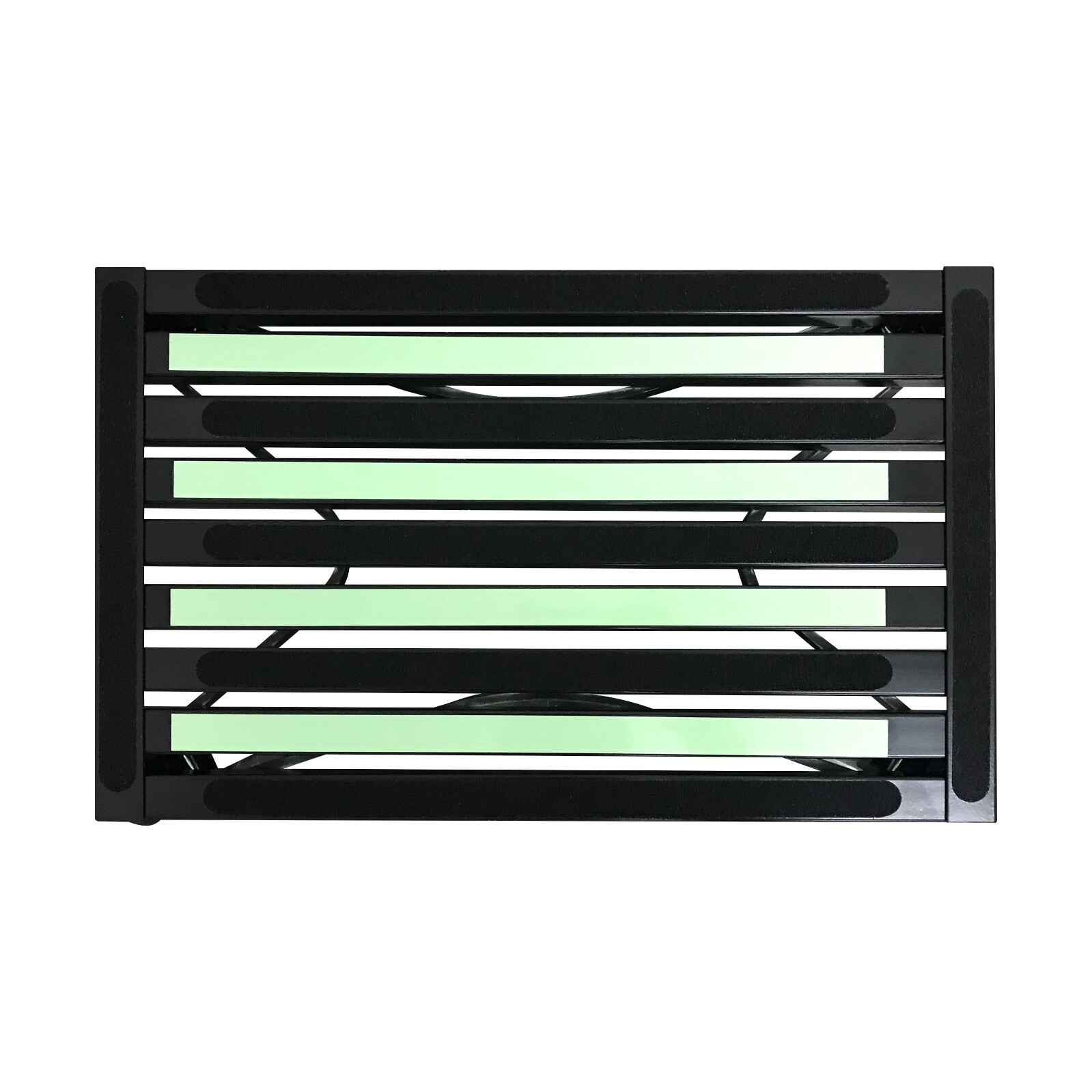Caravan RV Lightweight Compact ILLUMINATING Folding Platform Step 22cm Height